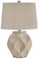 Signature Design by Ashley® Edselham Distressed Cream Table Lamp-0