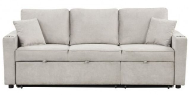 Furniture of America® Kendal Beige Sleeper Sofa-3