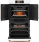 Café™ Professional Series 30” Matte White Smart Double Electric Wall Oven with French Doors-2
