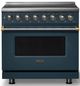 Viking® 5 Series 36" Squall Pro Style Induction Range with Brushed Brass Trim-0