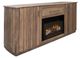 International Furniture Direct Mezquite Brown TV Stand-0