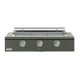Caliber™ Rockwell Social 48" 3-Burner Olive Built-In Natural Gas Grill with Chrome Hardware-0