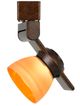Cal® Lighting & Accessories Dark Orange/Rust Track Light-1