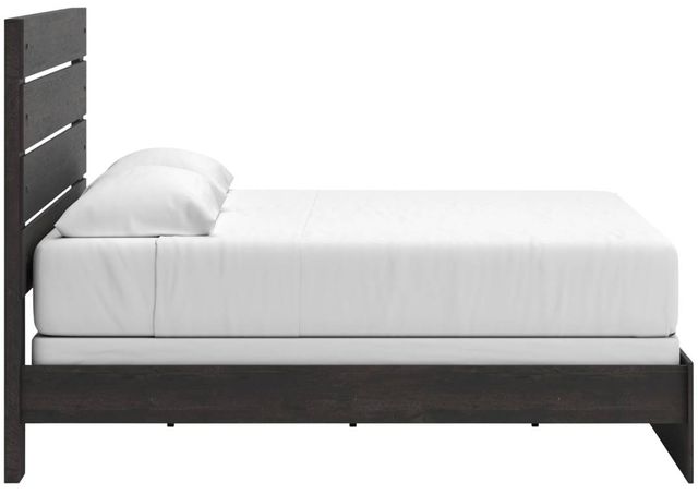 Signature Design by Ashley® Delmorta Dark Gray King Panel Bed-2