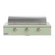 Caliber™ Rockwell Social 48" 3-Burner Sage Built-In Natural Gas Grill with Brass Hardware-1