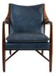 Classic Home Kiannah Ocean Blue Accent Chair-2