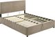 Coaster® Reeves Tan Queen Hydraulic Storage Panel Bed-2