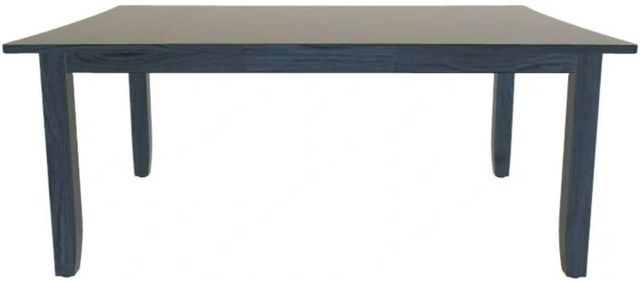 Mavin Customizable 54" x 54" Concave Extendable Dining Table with 18" Leaf-1