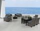 CabanaCoast® Customizable Naya Wicker Outdoor Sofa-4