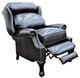 BarcaLounger® Danbury Stetson-Coffee Manual Recliner-3