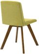 Armen Living Gina Brown/Olive Green Dining Chair-3