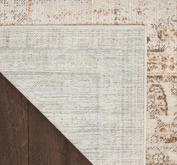 Nourison Home™ Astra Machine Washable Beige 5'x7' Style 1 Area Rug-1