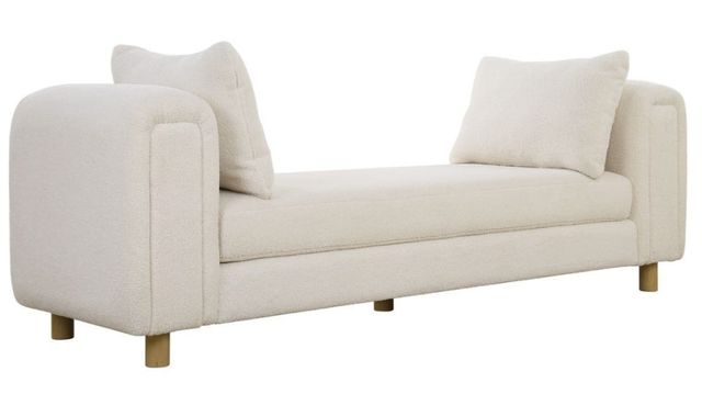 Uttermost® Repose Ivory Oversized Bench-0