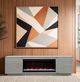 Legends Home Stardust Sandstone 89" Fireplace TV Console-1
