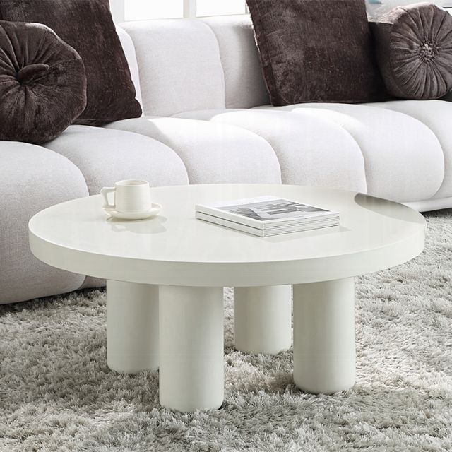 ACME Furniture Sanat White Coffee Table-1