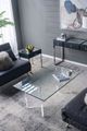 A & B Home Lucent Crystal-Clear Coffee Table-4