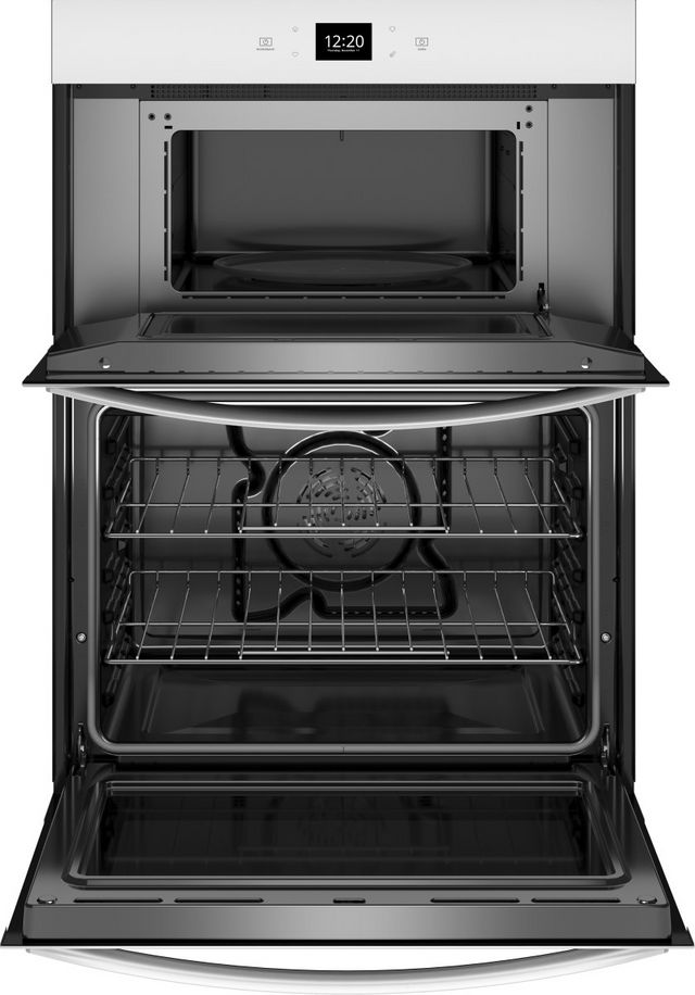 Whirlpool® 27" White Oven/Microwave Combo Electric Wall Oven-8