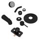 ZLINE Palisades Matte Black Elegant Shower System-3