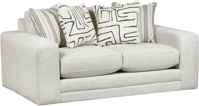 Fusion Furniture Durango Pewter Loveseat-0