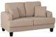 Furniture of America® Cinderford Beige Loveseat-0