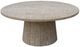 Nest Home Collections Dante Aged White 71" Round Dining Table-0