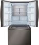 LG 36" 26.5 Cu. Ft. PrintProof™ Black Stainless Steel Smart Counter Depth French Door Refrigerator -2