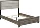 Coaster® Wright Brown Oak/Tan California King Upholstered Panel Bed-0