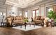Furniture of America® Nicanor Gold Sofa-1