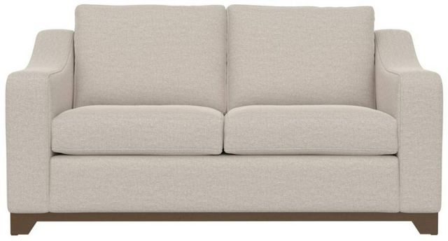 International Furniture Direct Natural Parota Ivory Loveseat-2