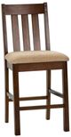 Liberty Furniture Urban Mission Dark Oak Side 24" Barstool-0