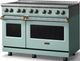 Viking® 5 Series 48" Splash Pro Style Induction Range with Brushed Brass Trim-3