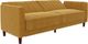 dhp furniture® Pin Mustard Futon-1