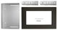 KitchenAid® 27" Black Stainless Countertop Microwave Trim Kit-0