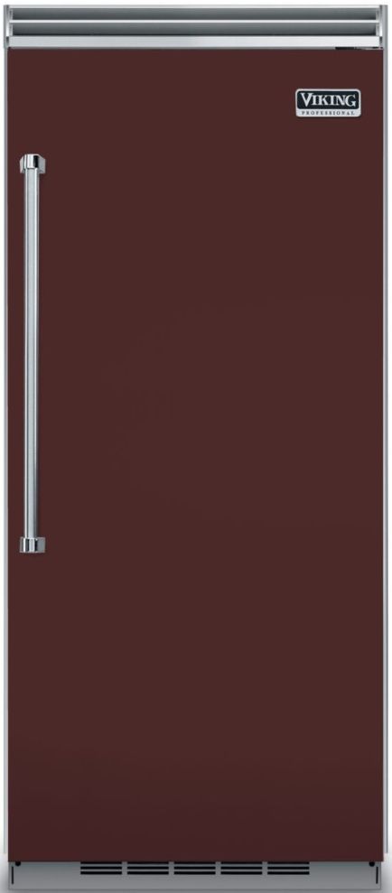 Viking® 5 Series 19.2 Cu. Ft. Kalamata Red Professional Right Hinge All Freezer-0