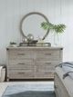 aspenhome® Foundry Weathered Stone Mirror-2