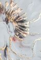 A & B Home Gold/Gray/White Wanda Hand Painting Wall Art-5