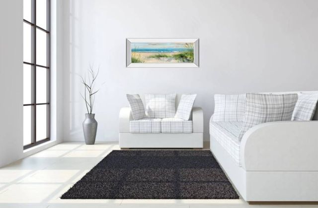 Classy Art Catching the Wind II by Sally Swatland Mirrored Frame Wall Art-3