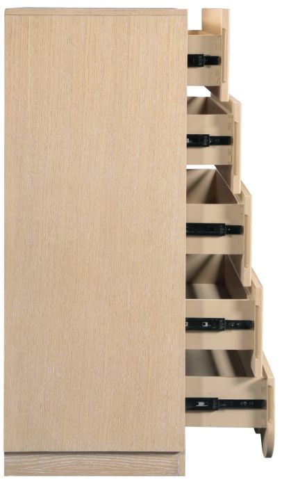 Meridian Furniture Scallop Natural Chest-4