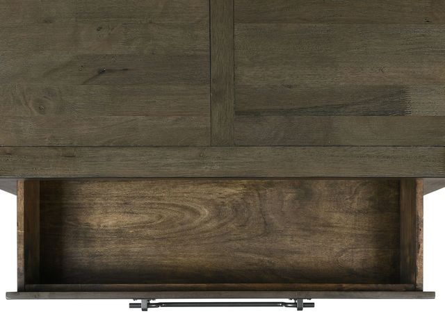 Elements International Maverick Antique Gray Nightstand-3