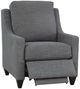 Bassett® Furniture Benchmade Gray Power Recliner -0