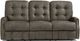 Flexsteel® Devon Power Reclining Sofa with Power Headrests-1