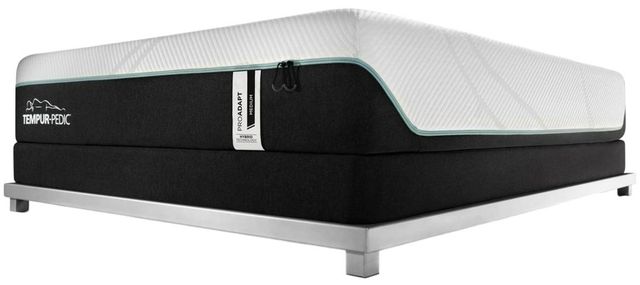 Tempur-Pedic® TEMPUR-ProAdapt® Medium Hybrid Queen Mattress and TEMPUR-Flat™ High Profile Foundation-3