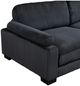 Homelegance® Traverse 7-Piece Black Modular Sectional with Reversible Chaise and Ottoman-3