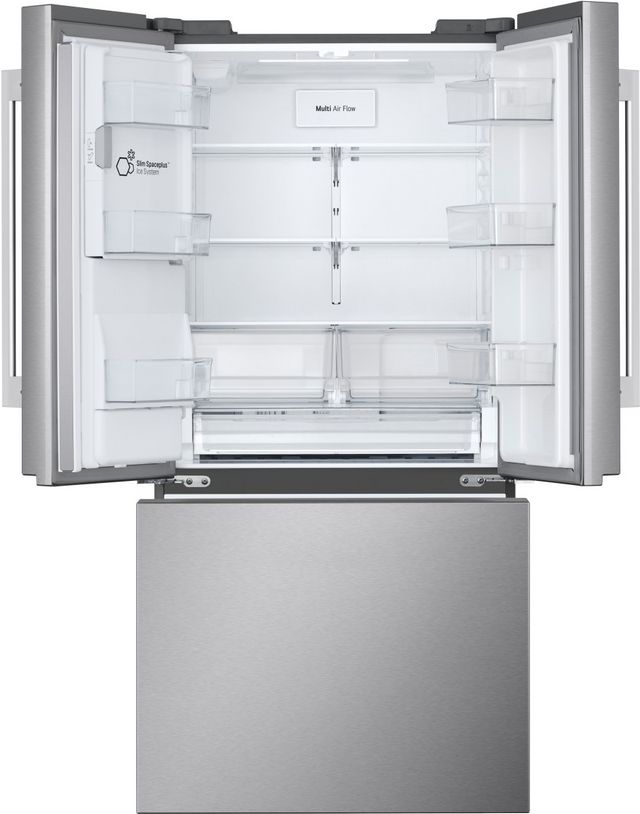 LG 33" 24.5 Cu. Ft. PrintProof™ Stainless Steel French Door Refrigerator-4