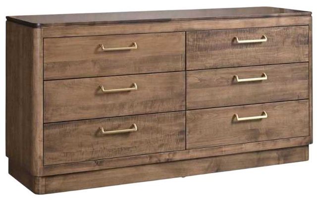 Country View Woodworking Customizable Rochelle 68'' Dresser-0