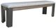 Parker House® Cedar Fork Gray/Smoked Arabica Dining Bench-0