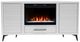 Legends Home Real Cozy Malibu White 64'' Corner Fireplace Console-3