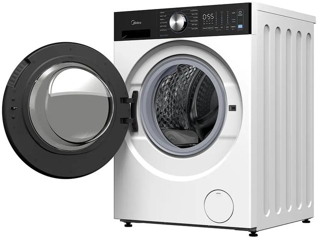 Midea® 2.7 Cu. Ft. White Front Load Washer-3