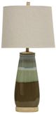 StyleCraft Reactive Glaze Ceramic Table Lamp-0