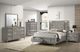 Bernards Aries Gray Queen Panel Storage Bed-1